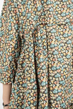 Daniela Gregis Newpride Florellini Shirt Floral Blue/Red/Orange| Tops