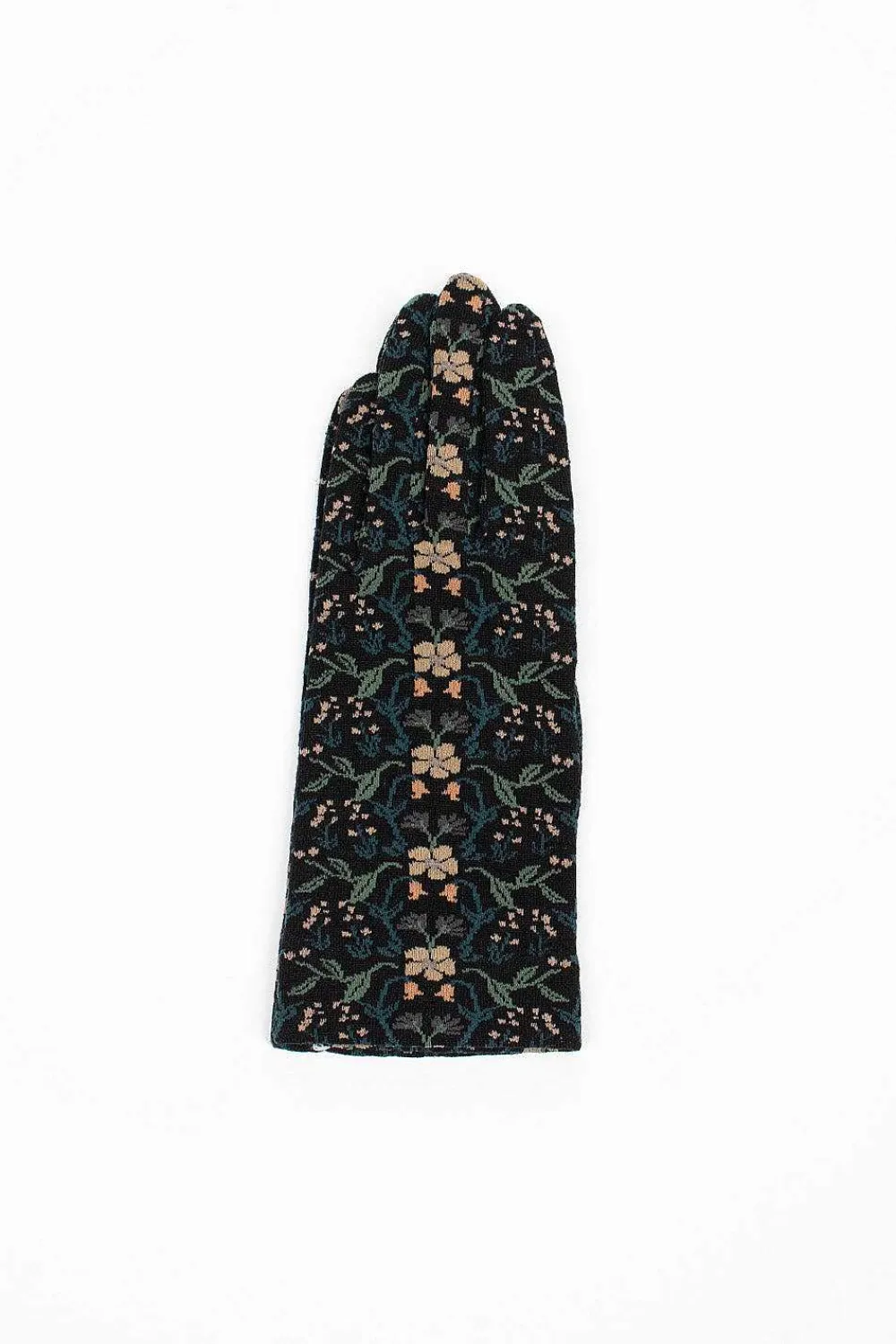 Antipast Ng1-774 Gloves Black Floral| Scarves & Gloves