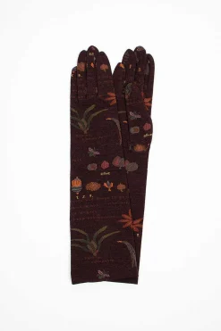 Antipast Ng1L-773 Long Gloves Wine| Scarves & Gloves