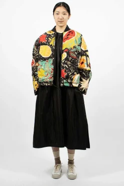 Sofie D'Hoore Okay Bomber Fruit Print| Outerwear