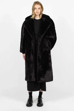 Dries Van Noten Oversized Coat Midnight| Outerwear