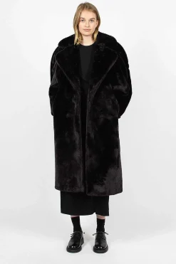 Dries Van Noten Oversized Coat Midnight| Outerwear