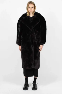 Dries Van Noten Oversized Coat Midnight| Outerwear