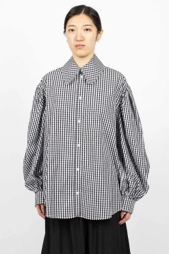 Simone Rocha Oversized Gingham Shirt| Shirts