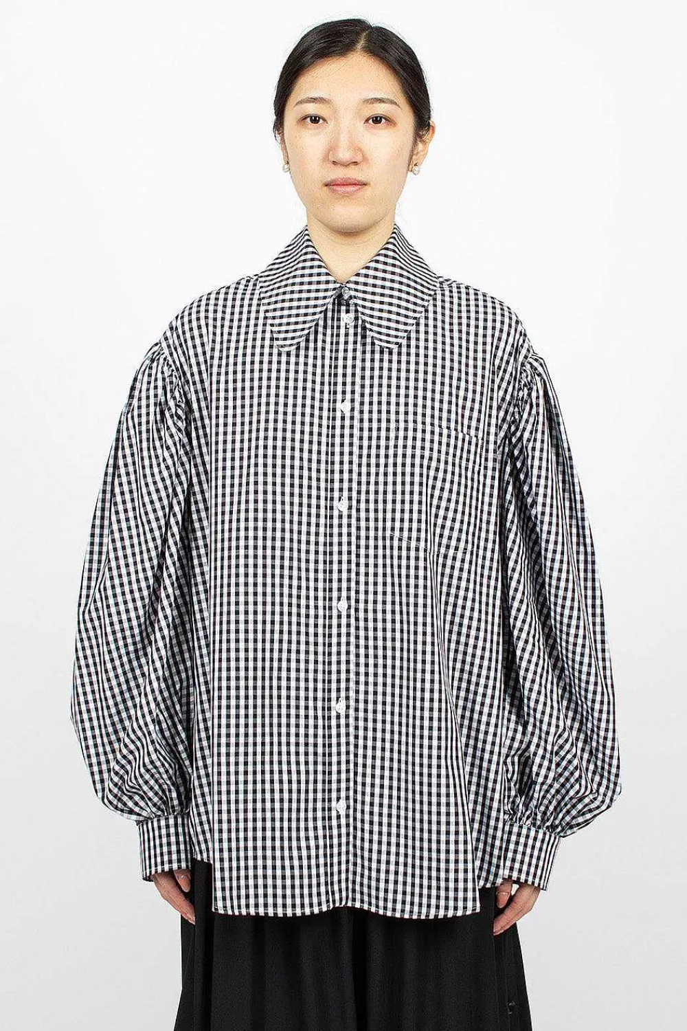 Simone Rocha Oversized Gingham Shirt| Shirts