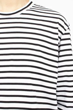 Comme Des Garçons Comme Des Garçons Oversized Stripe T-Shirt| Tops