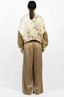 Dries Van Noten Oversized Suit Trouser Natural| Trousers