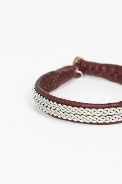 Maria Rudman Ox Brown Hide A Bracelet 1| Bracelets