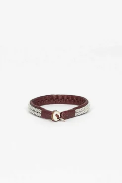 Maria Rudman Ox Brown Hide A Bracelet 1| Bracelets