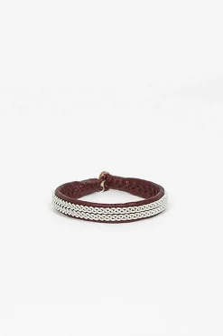 Maria Rudman Ox Brown Hide A Bracelet 1| Bracelets