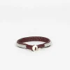 Maria Rudman Ox Brown Hide A Bracelet 2| Bracelets