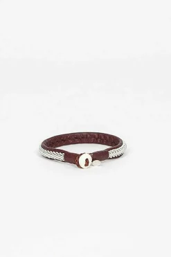 Maria Rudman Ox Brown Hide A Bracelet 2| Bracelets