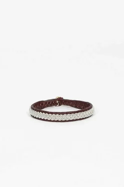 Maria Rudman Ox Brown Hide A Bracelet 4| Bracelets