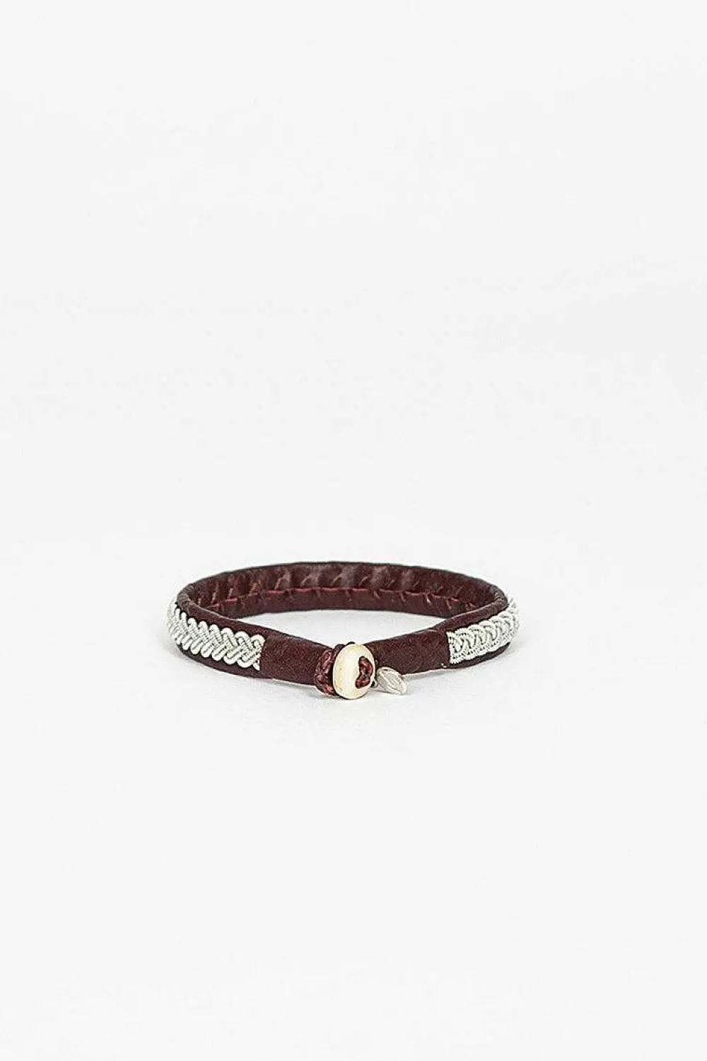 Maria Rudman Ox Brown Hide A Bracelet 4| Bracelets