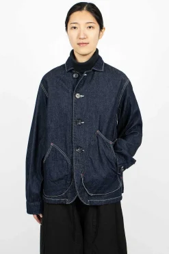 Kapital 11.5Oz X 8Oz Ringoman Coverall Indigo| Outerwear