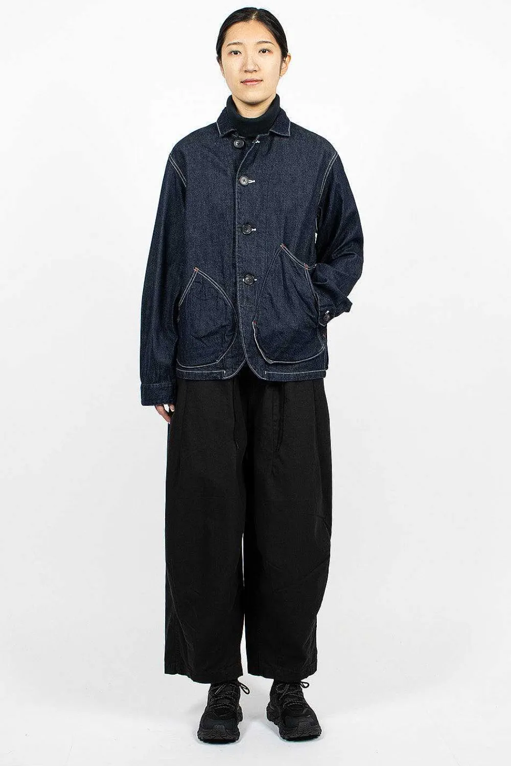 Kapital 11.5Oz X 8Oz Ringoman Coverall Indigo| Outerwear