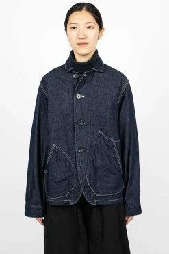 Kapital 11.5Oz X 8Oz Ringoman Coverall Indigo| Outerwear