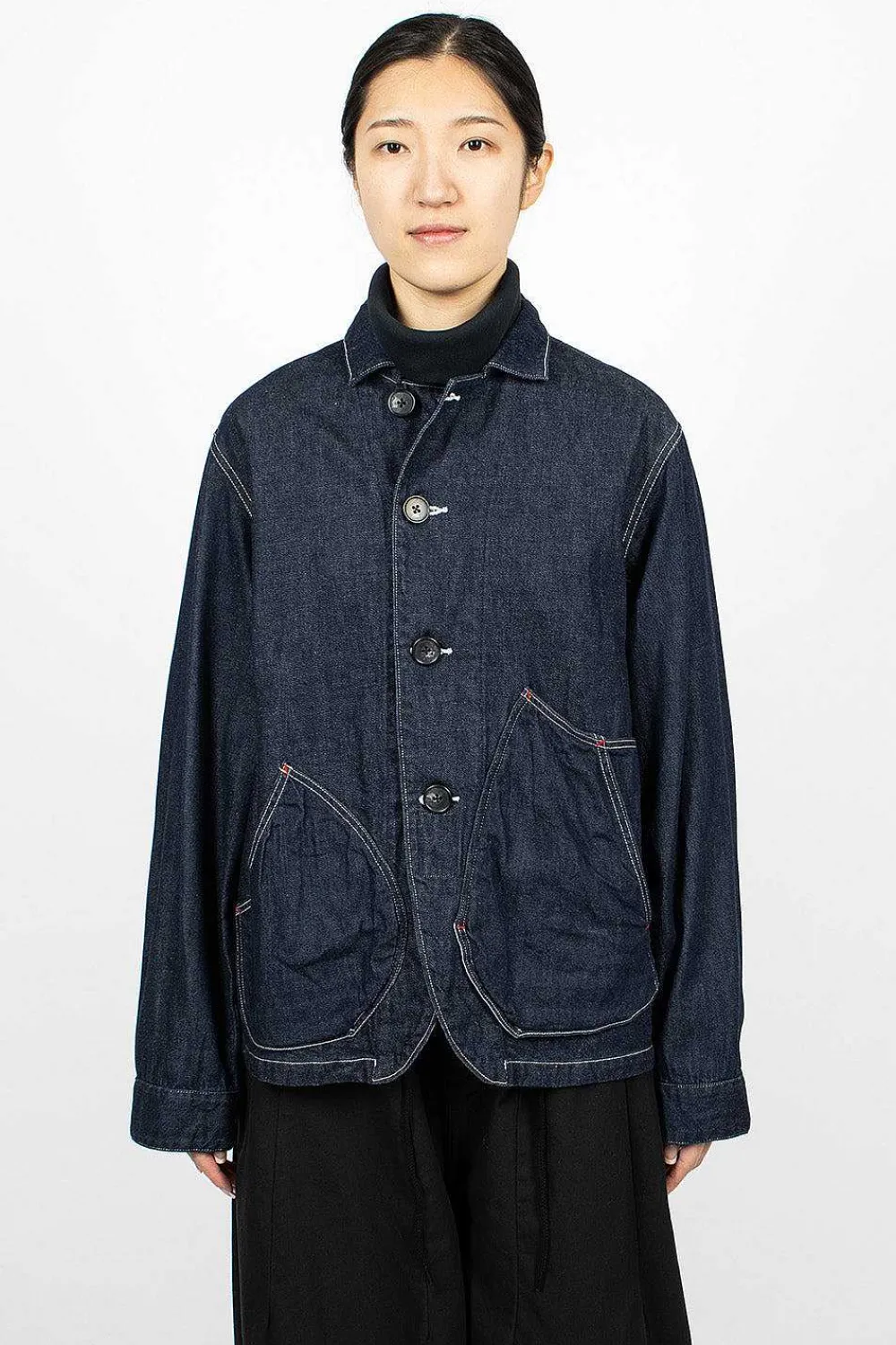 Kapital 11.5Oz X 8Oz Ringoman Coverall Indigo| Outerwear