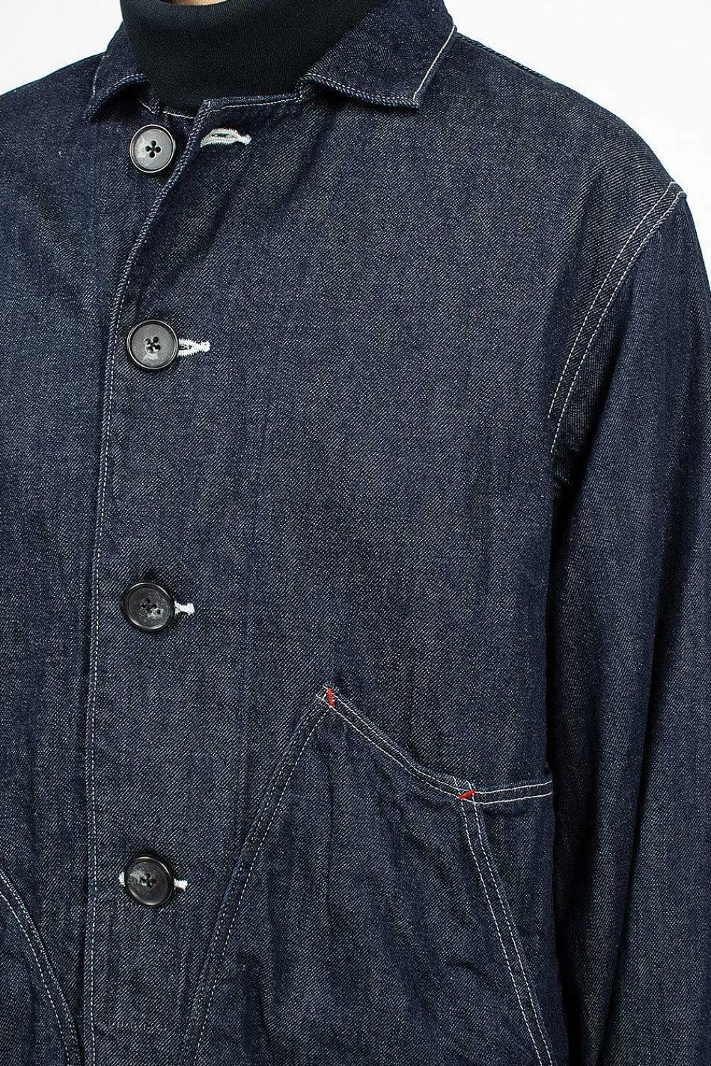 Kapital 11.5Oz X 8Oz Ringoman Coverall Indigo| Outerwear