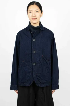 Kapital 10Oz X 8Oz Ringoman Coverall Indigo| Outerwear