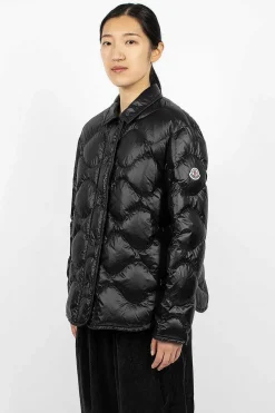 Moncler Padded Shirt Black| Outerwear