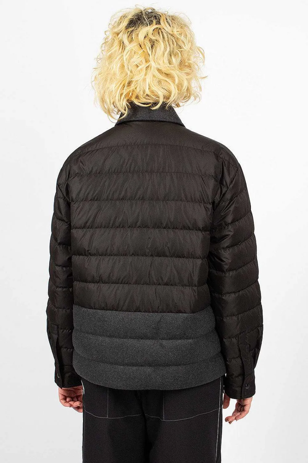 Moncler Padded Shirt Black| Shirts
