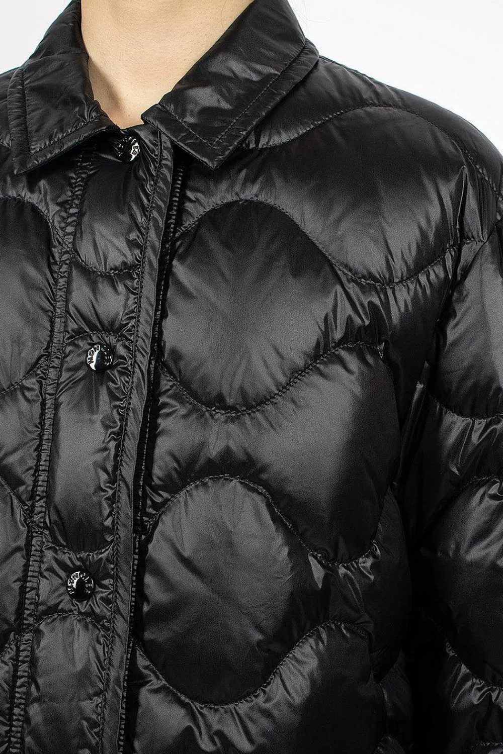 Moncler Padded Shirt Black| Shirts