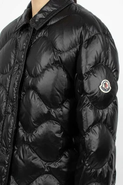 Moncler Padded Shirt Black| Shirts