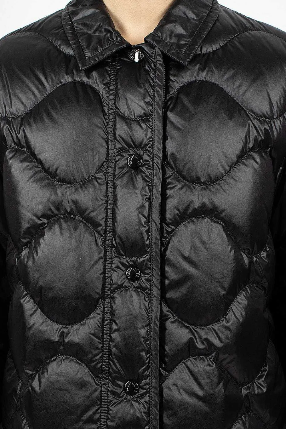 Moncler Padded Shirt Black| Shirts