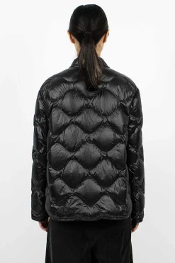 Moncler Padded Shirt Black| Shirts