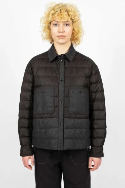 Moncler Padded Shirt Black| Outerwear