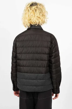 Moncler Padded Shirt Black| Outerwear