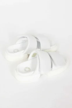 Dries Van Noten Padded Strap Sandals White| Shoes