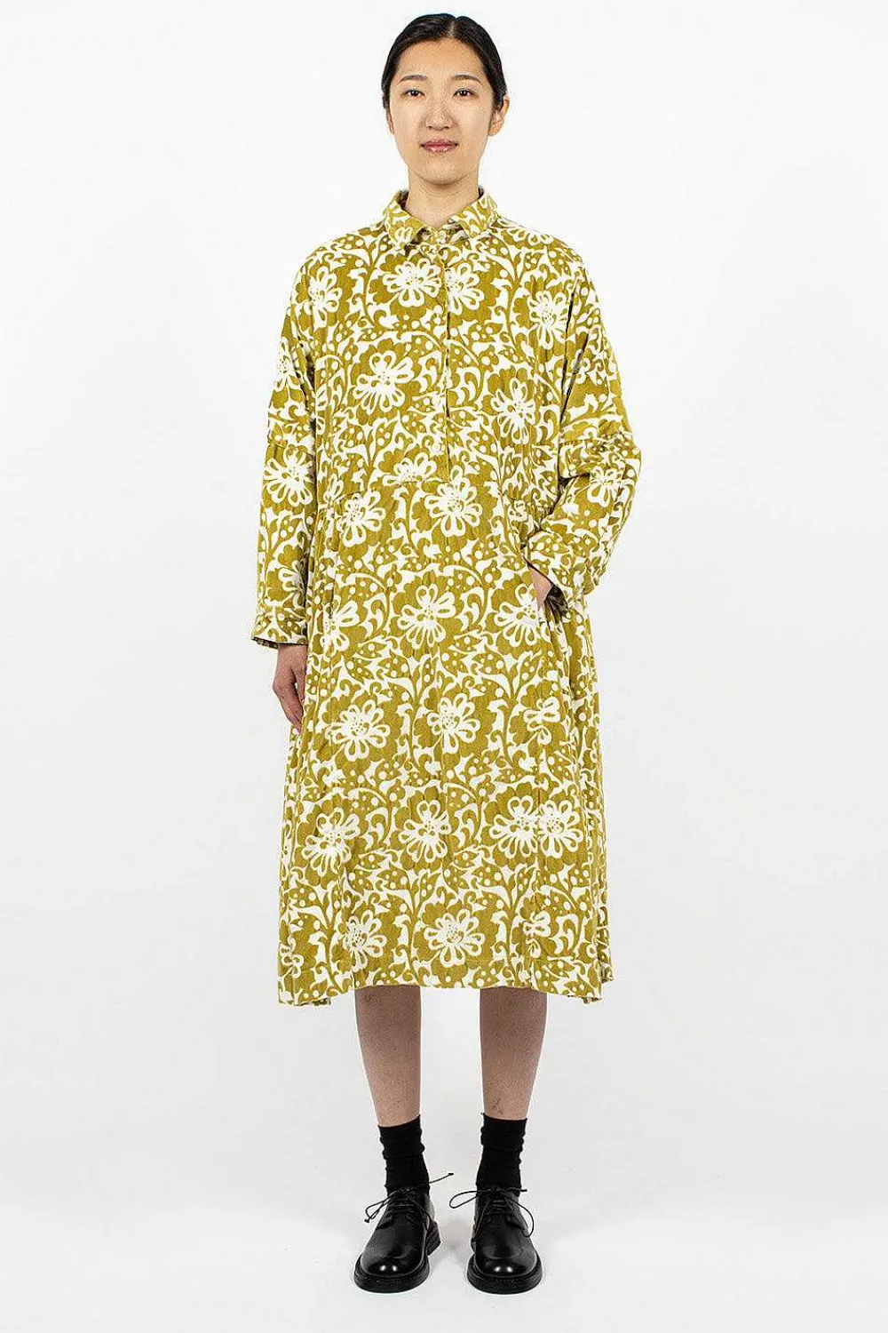 Casey Casey Paga Rouch Dress Acid Floral| Dresses