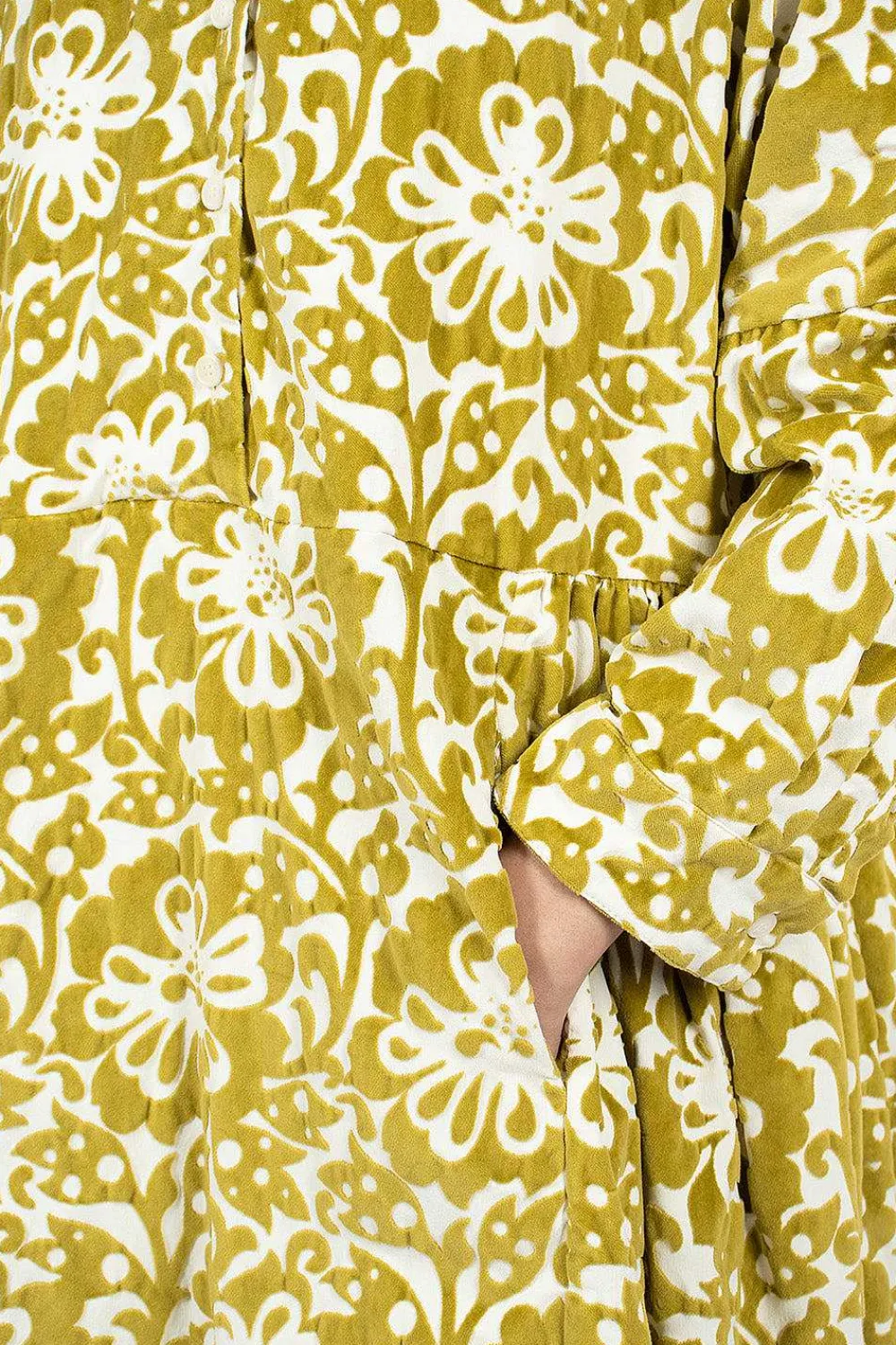Casey Casey Paga Rouch Dress Acid Floral| Dresses