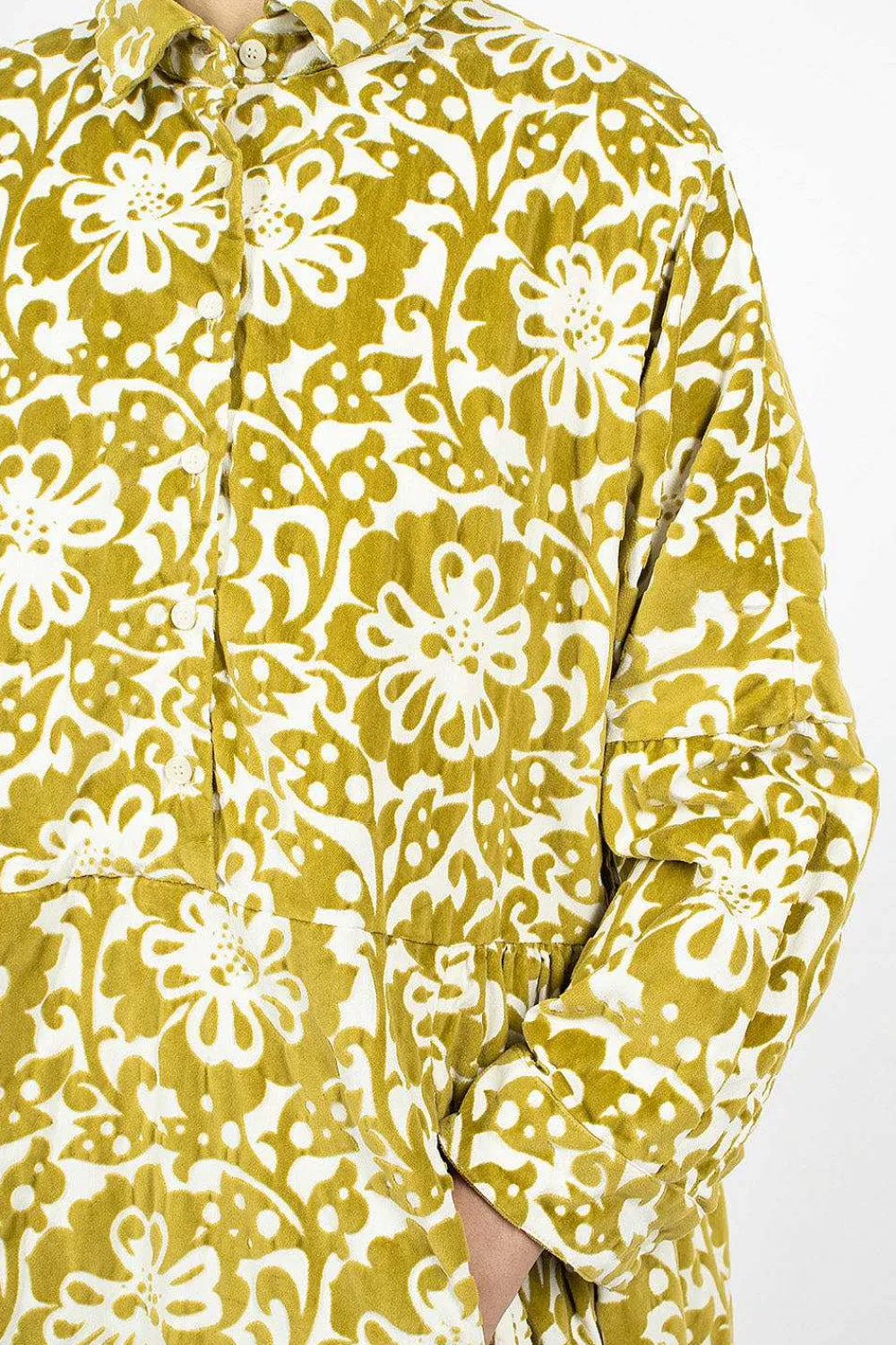 Casey Casey Paga Rouch Dress Acid Floral| Dresses
