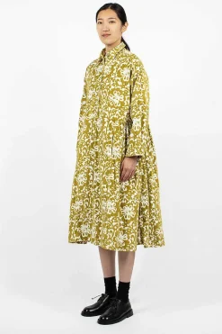 Casey Casey Paga Rouch Dress Acid Floral| Dresses