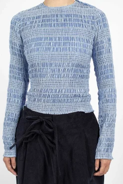Eleph Paisley Top Blue| Tops