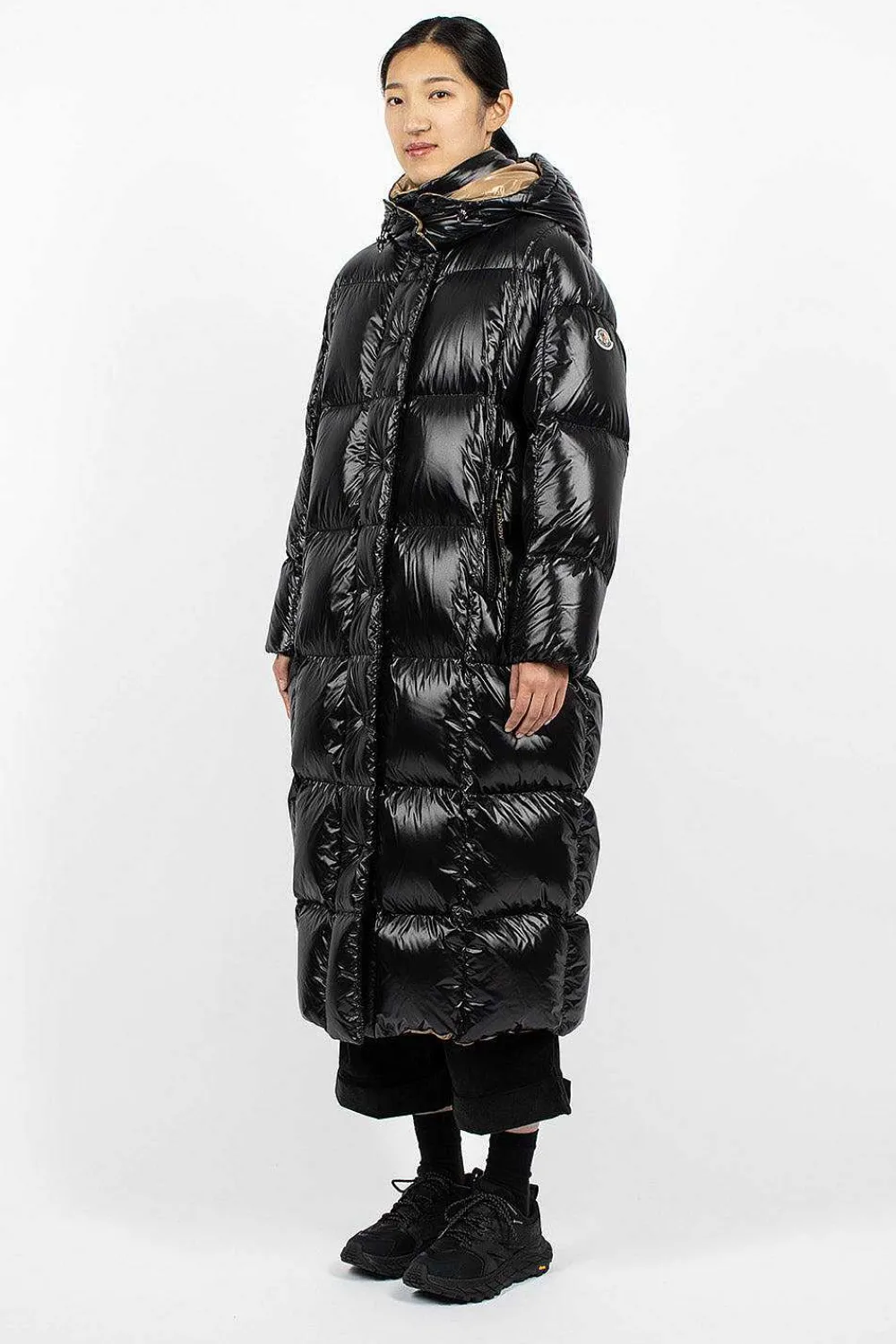 Moncler Parnaiba Down Coat Black| Outerwear