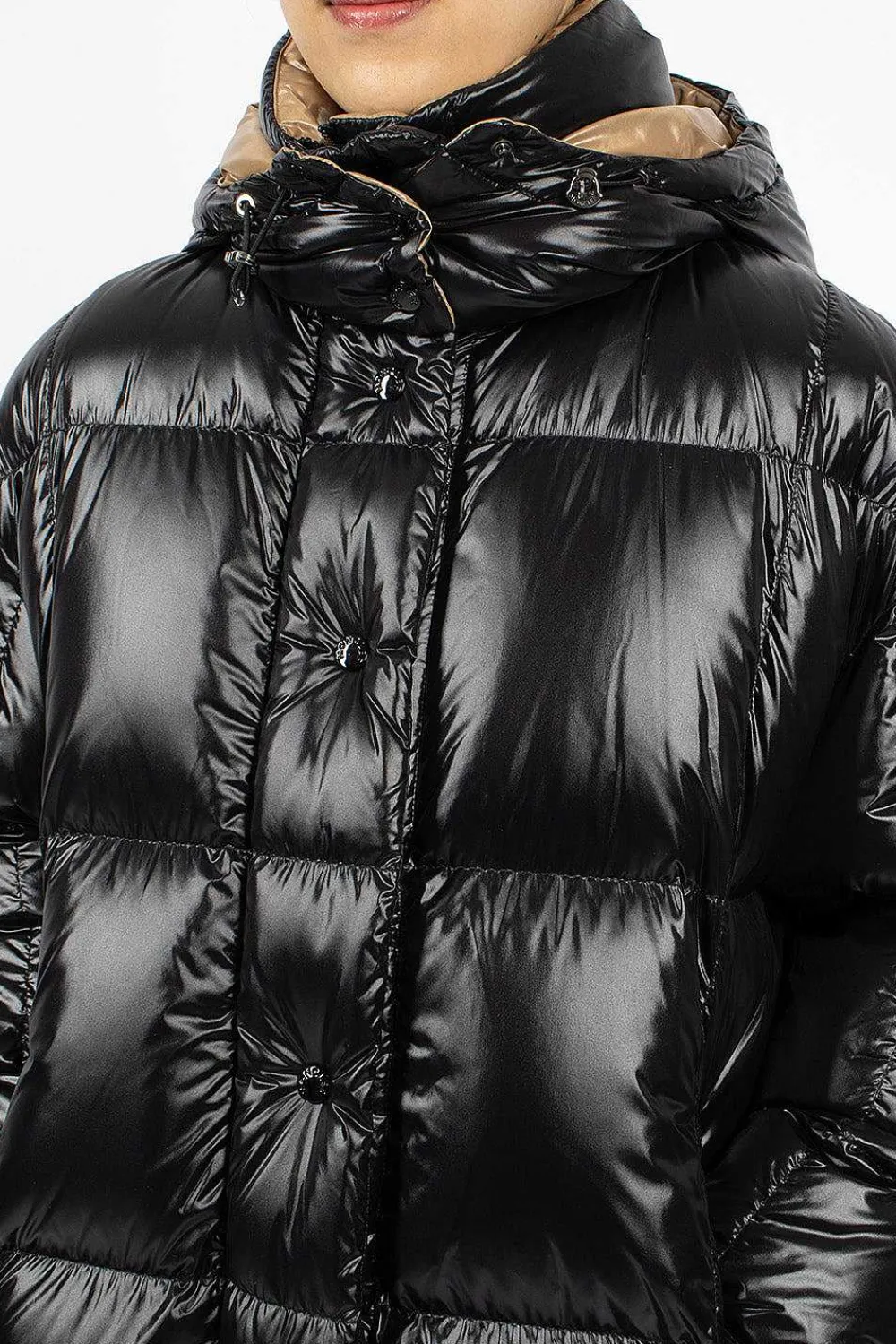 Moncler Parnaiba Down Coat Black| Outerwear