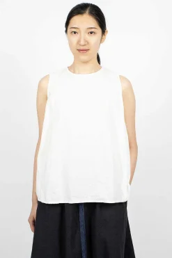 Chez Vidalenc Pat Top White| Tops