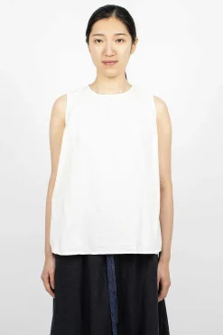 Chez Vidalenc Pat Top White| Tops