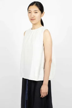 Chez Vidalenc Pat Top White| Tops