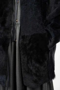Eleph Patch Coat Navy| Outerwear