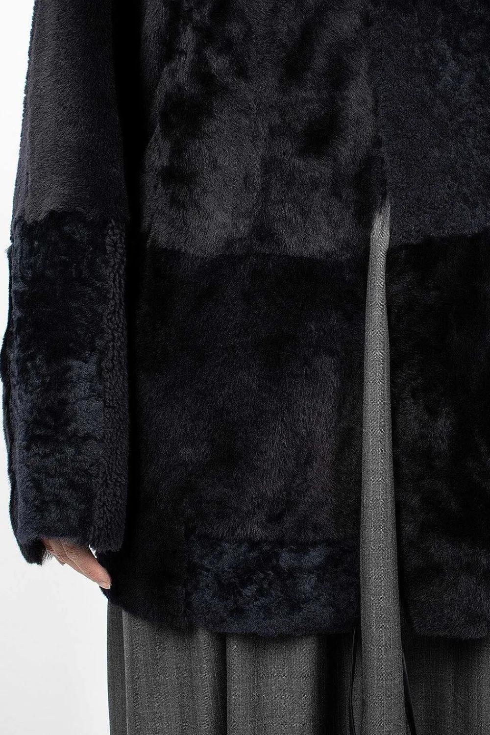 Eleph Patch Coat Navy| Outerwear