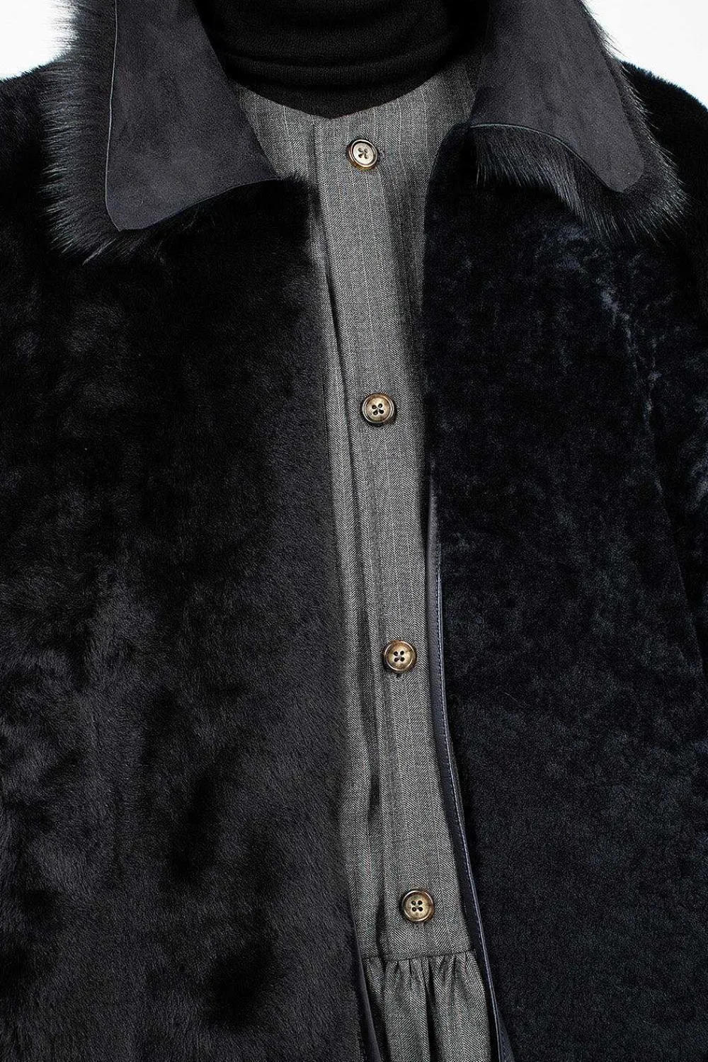Eleph Patch Coat Navy| Outerwear