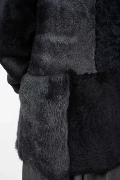 Eleph Patch Coat Navy| Outerwear