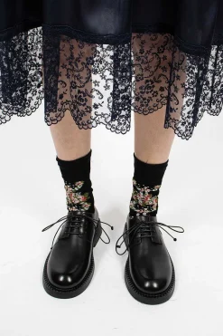 Simone Rocha Patchwork T-Shirt Dress Navy| Dresses