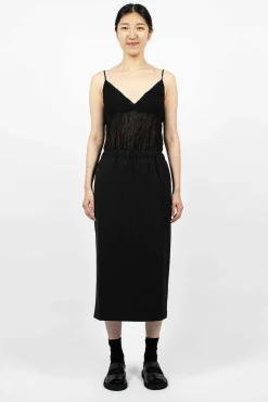 Comme Des Garçons Comme Des Garçons Pencil Skirt Black| Skirts