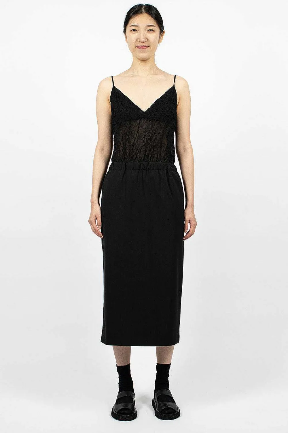 Comme Des Garçons Comme Des Garçons Pencil Skirt Black| Skirts
